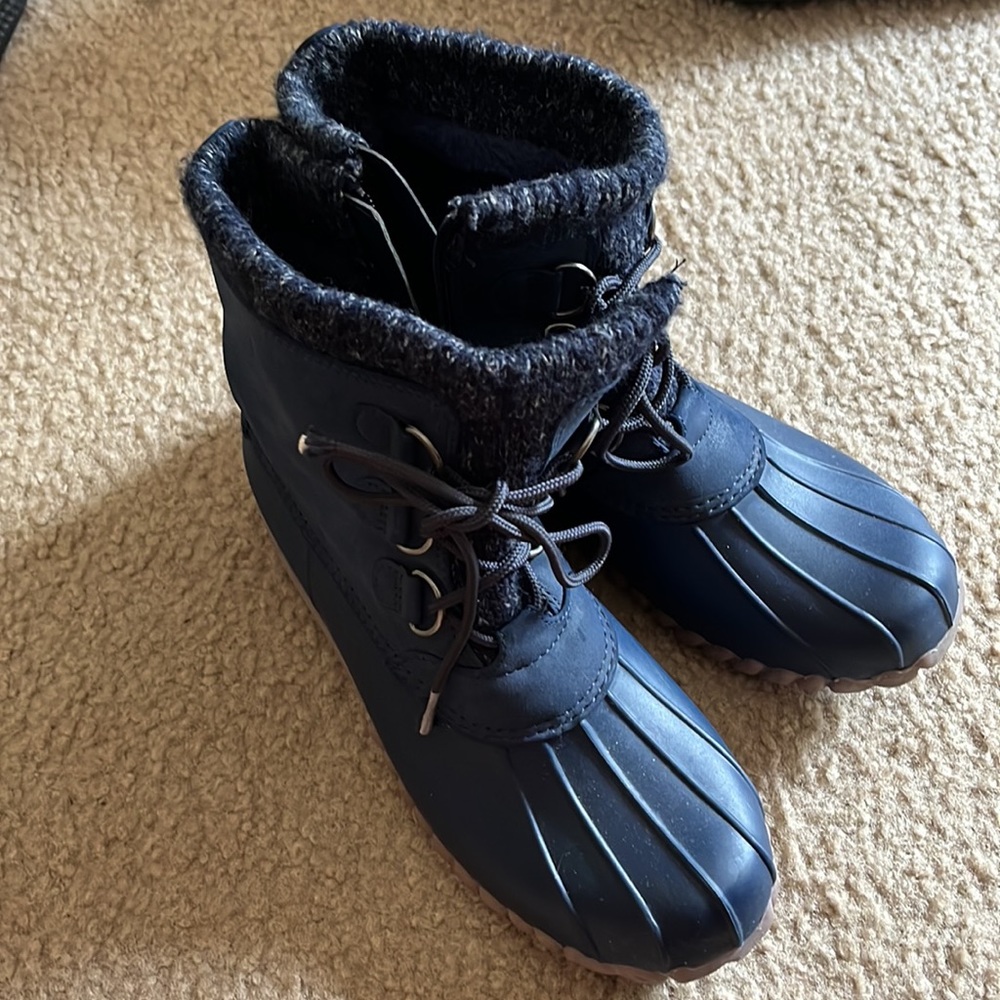 Bare trap fabulous water proof boot in blue